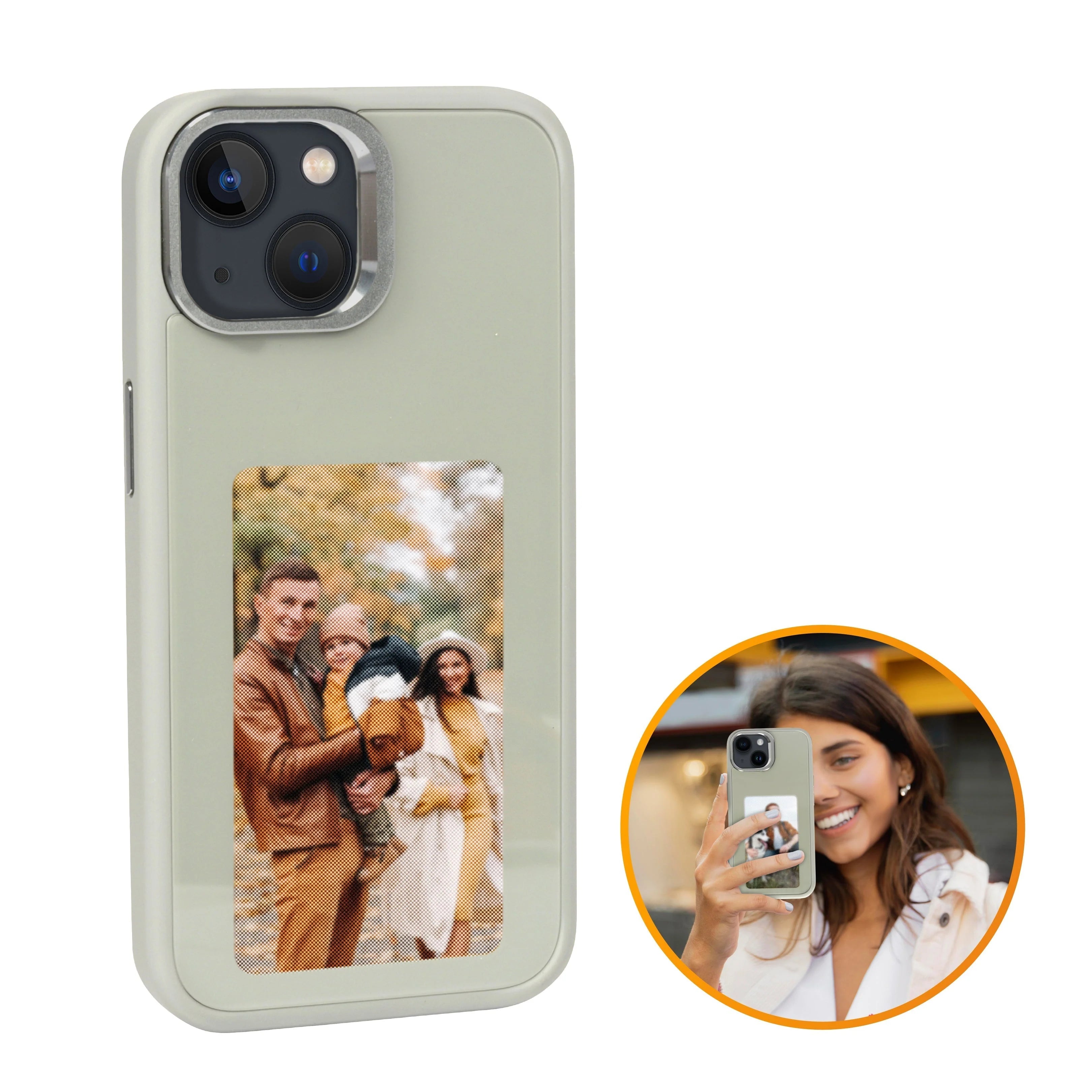E-Ink NFC iPhone Case | Dagelijks Wisselend Design met Één Tik – Voor iPhone 13 t/m 16