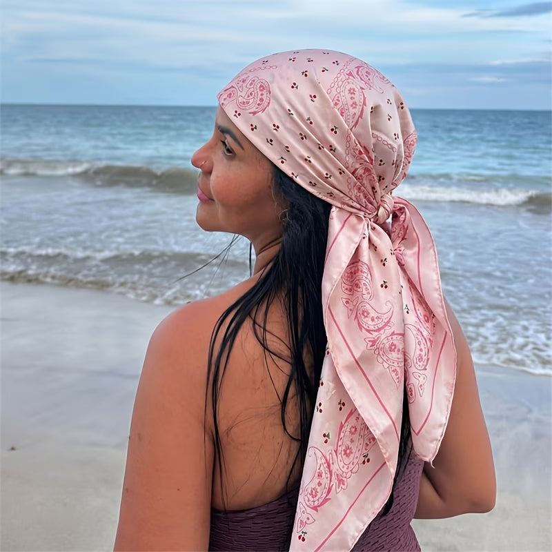 Satijnen Bandana Sjaal – spanje