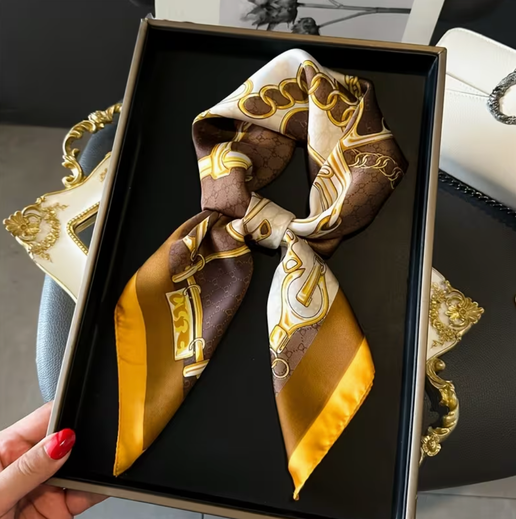 Satijnen Bandana Sjaal - Dubai