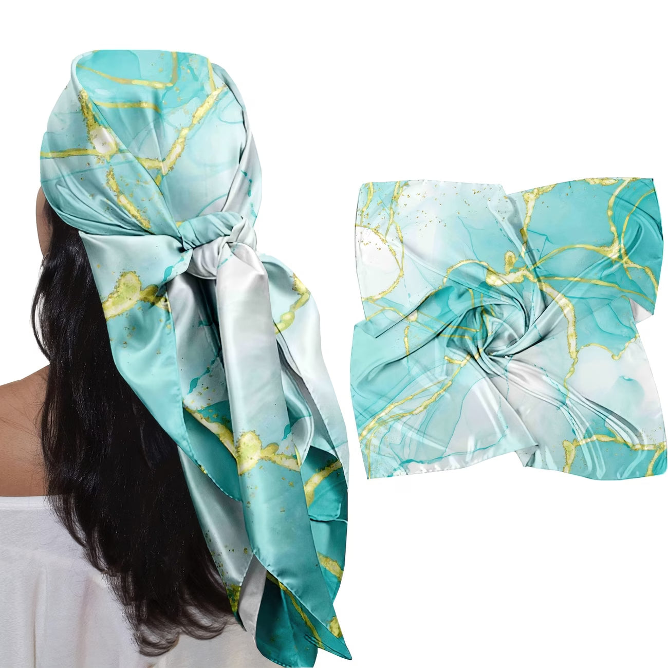 Satijnen Bandana Sjaal - Nederland