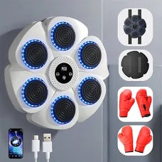 BoxPro™ Smart Muziek Boksmachine – Speelse Vetverbranding voor het Hele Gezin